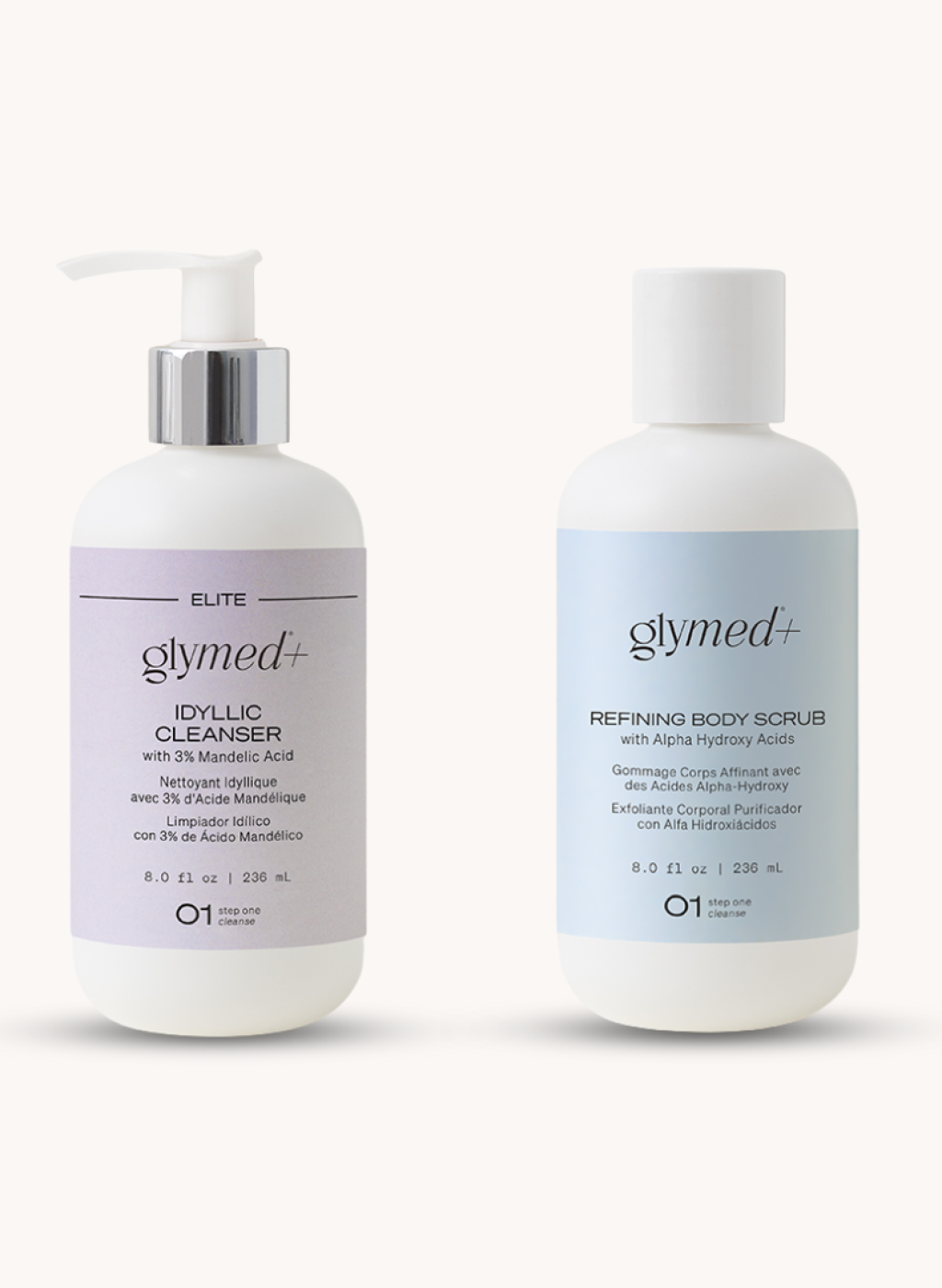 Glycolic vs. mandelic acid skincare comparison